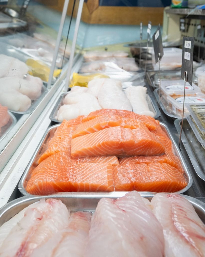 display counter at fish 4 all torquay photoshoot