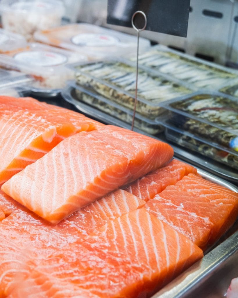 display counter at fish 4 all devon photoshoot